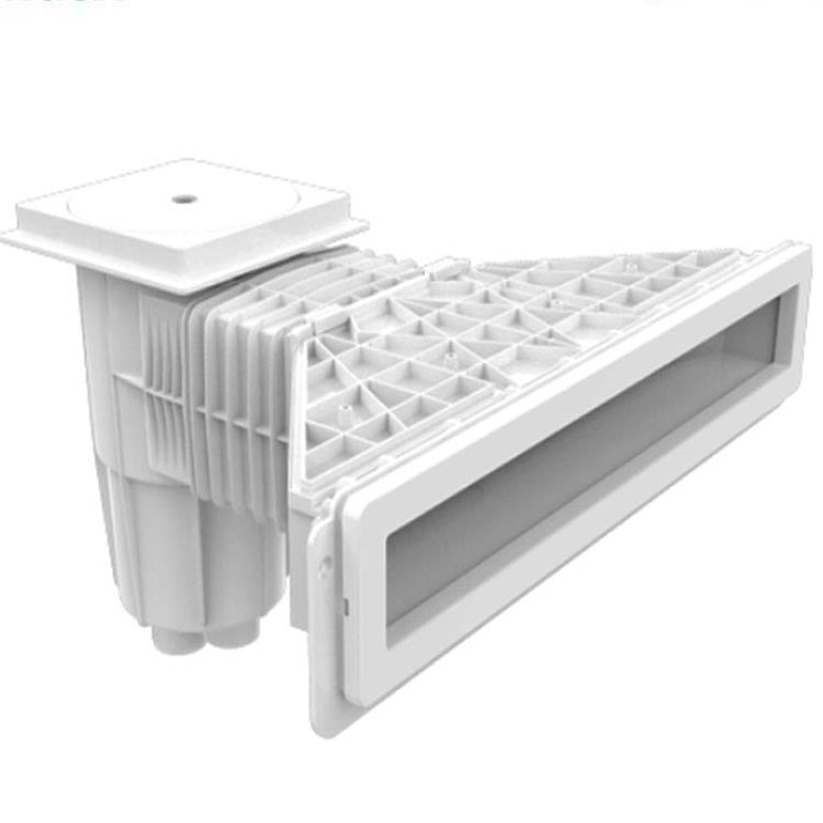 Skimmer Glass boca 600 mm piscina hormigón/Liner