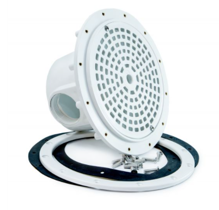 Sumidero Ø200 mm para Piscinas Liner y Poliéster con rejilla QP