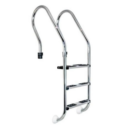 Escalera mixta A-316 acero inoxidable con antideslizante