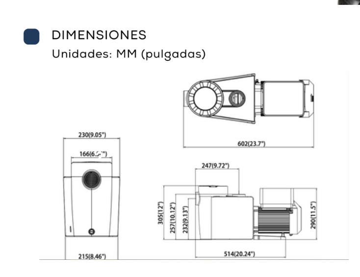 Bomba Piscina Bravia VS QP