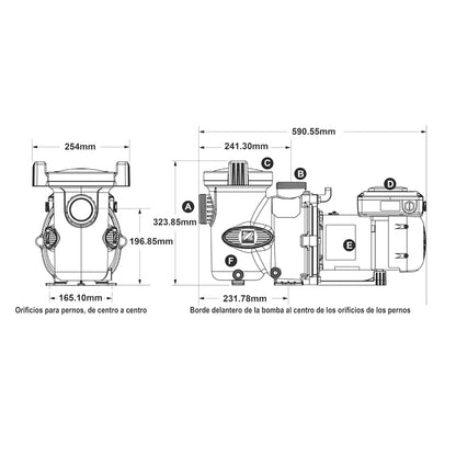 Bomba Piscina Zodiac E30iQ velocidad variable
