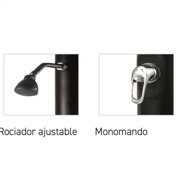 Ducha Solar Curva 23L