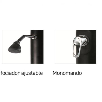 Ducha Solar Curva 23L