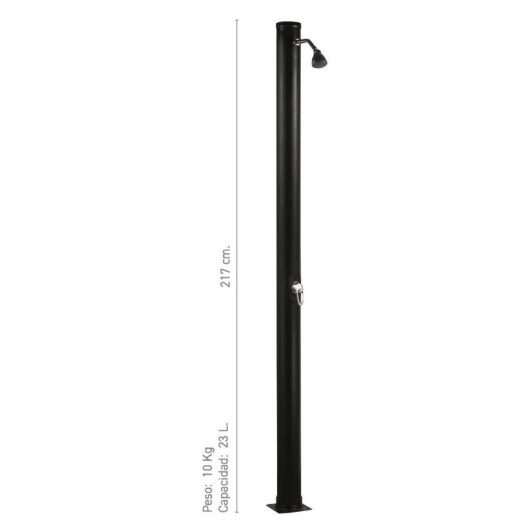 Ducha solar Recta 23L