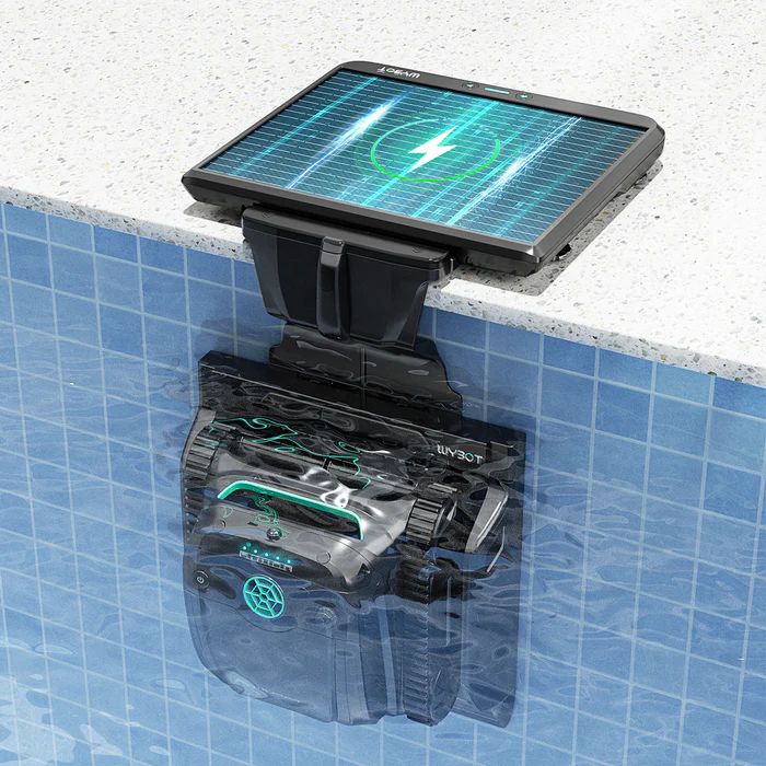 E-TRON Solar Vision robot limpiafondos piscinas sin cable