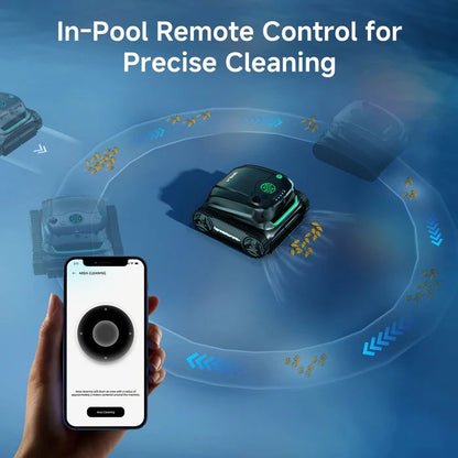 E-TRON Solar Vision robot limpiafondos piscinas sin cable
