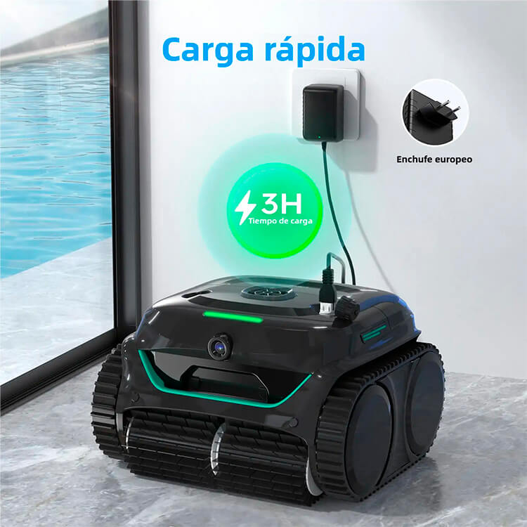 E-TRON Vision robot limpiafondos sin cable