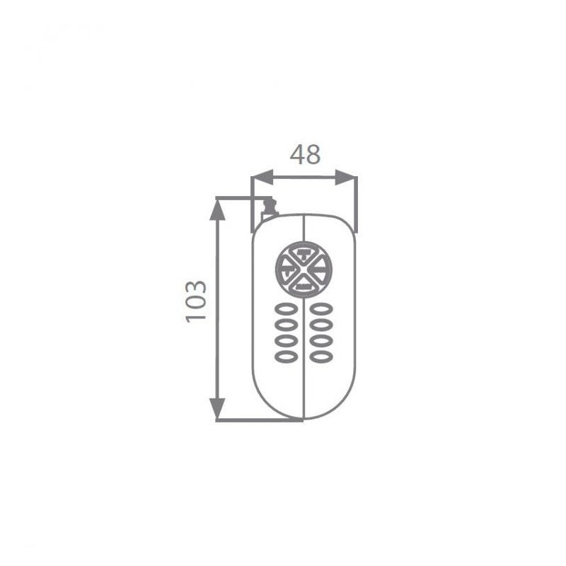 Lampara LED PAR56 RGB C/Mando 12VAC
