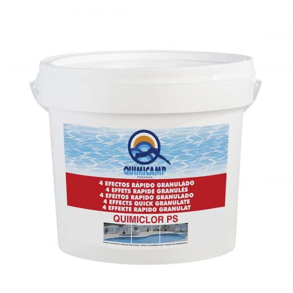 Quimicamp Quimiclor 4 Efectos Rápido Granulado 4×5 kg