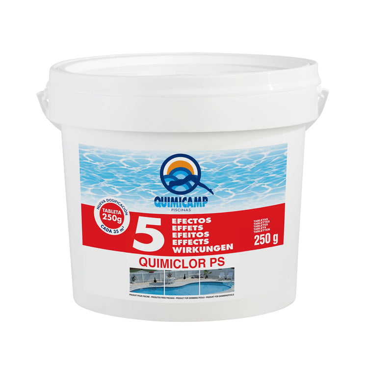 Quimiclor PS 5 Efectos Tabletas de 250 Gr