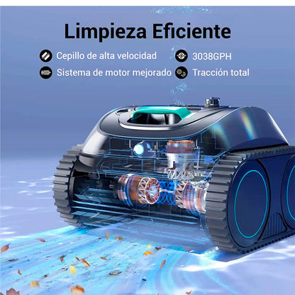 Robot nettoyeur de piscines sans fil Spyder Expert NG