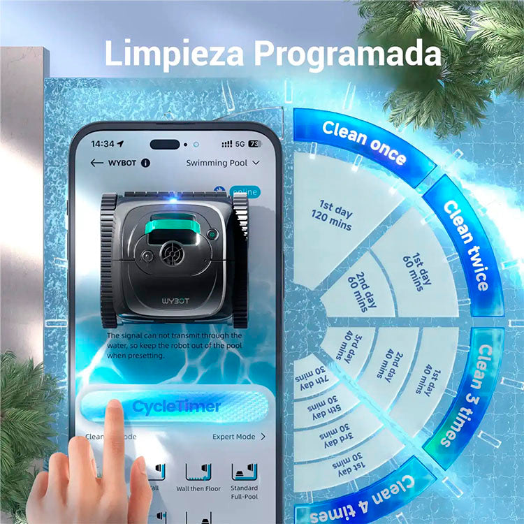 Spyder Expert NG robot limpiafondos piscinas sin cable