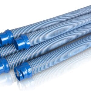 Juego de 6 Secciones de Mangueras Twist Lock, 6 x 1 m, para Limpiafondos de Piscina Hidráulicos