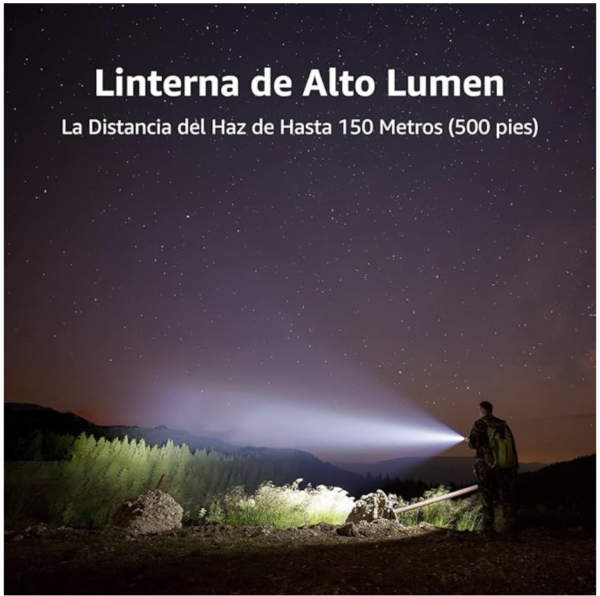 Linterna Lepre LED Alta Potencia L8000,