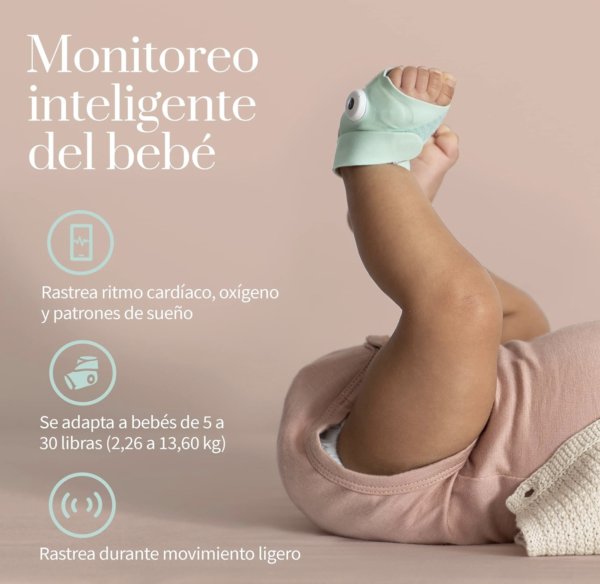 Owlet cámara, Owlet Smart Sock con ritmo cardíaco y oxígeno - Imagen 3