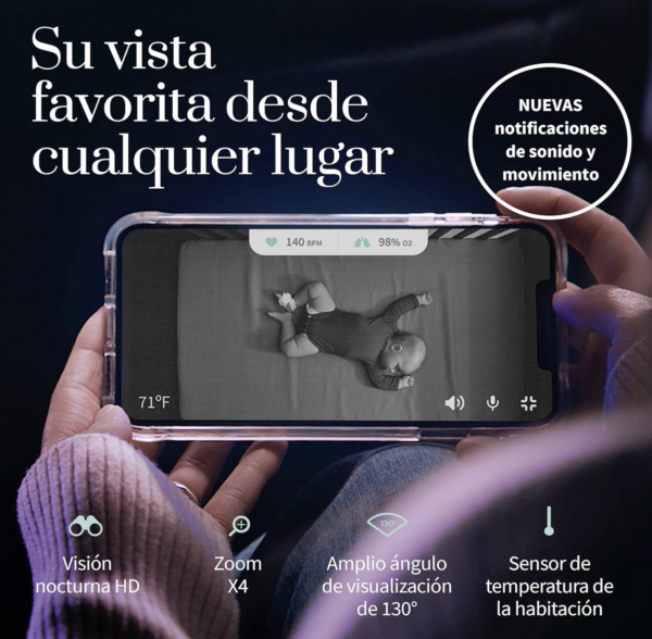 Owlet cámara, Owlet Smart Sock con ritmo cardíaco y oxígeno - Imagen 8