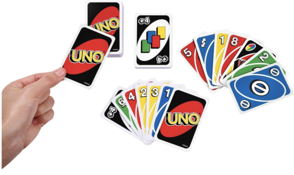 Mattel Games - UNO Original - Juego de Cartas Familiar - Clásico - Imagen 4