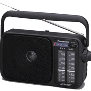 panasonic rf 2400deg k radio portátil