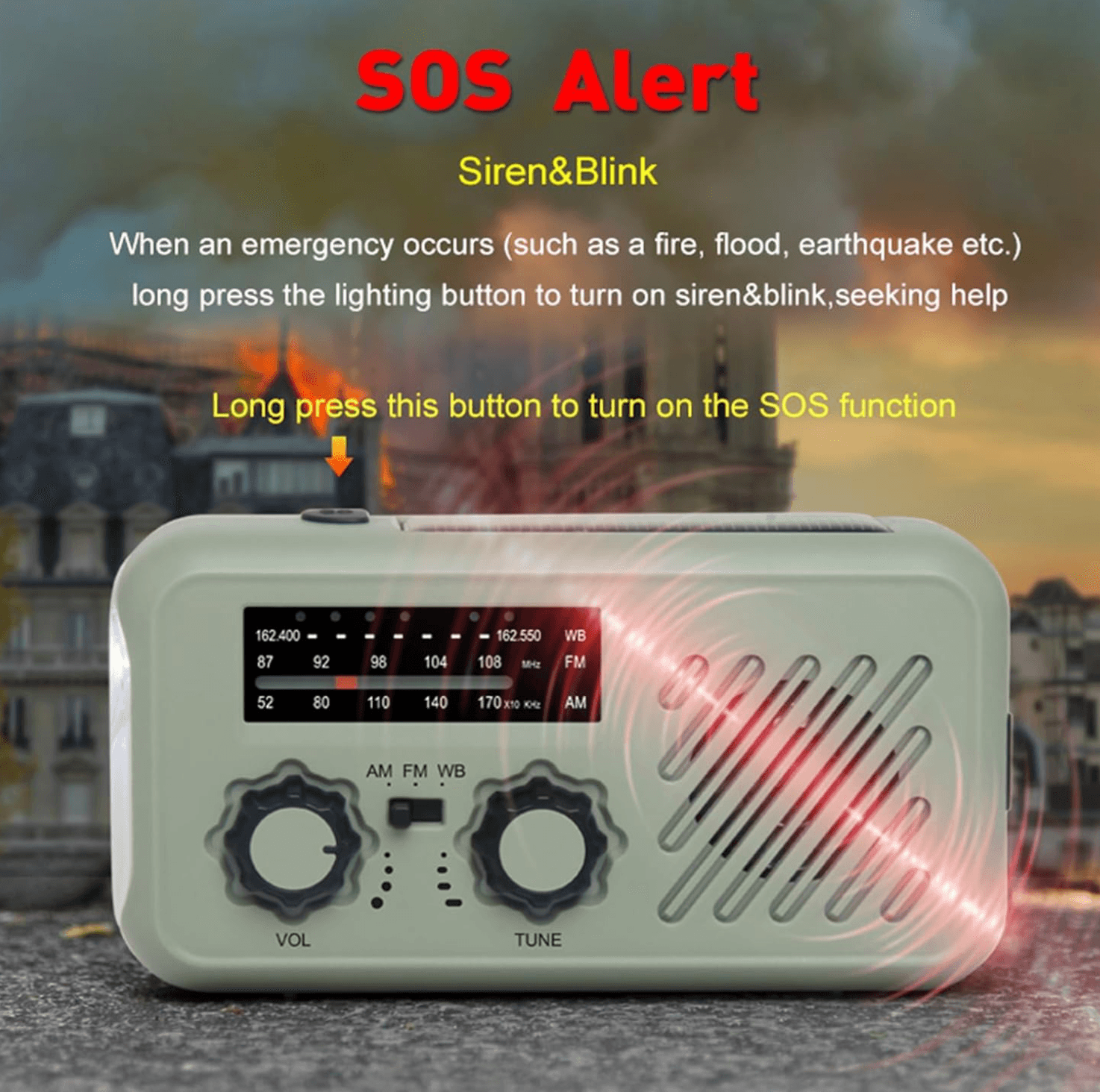 Radio de Emergencia Portátil XLN-297WB - Imagen 5