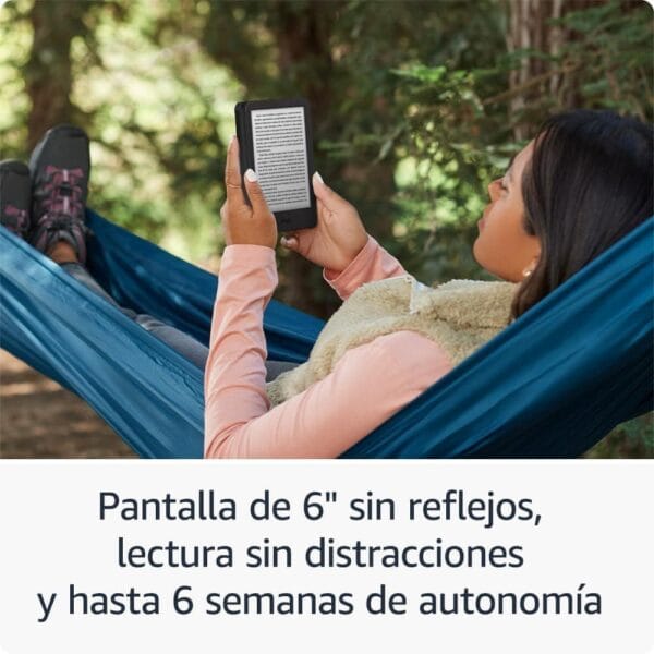eBook Amazon kindle 2024 , 6" HD 300ppp, 16 GB Memoria, 8 semanas autonomía, USB-C, Black - Imagen 3
