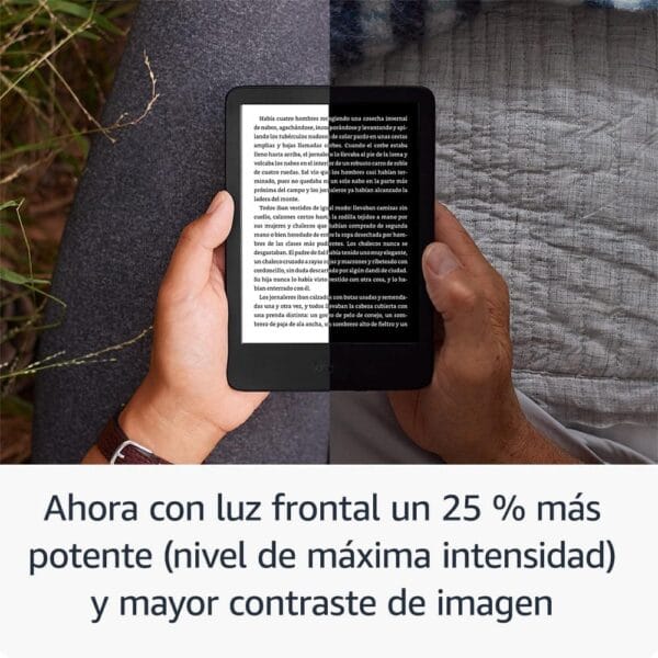 eBook Amazon kindle 2024 , 6" HD 300ppp, 16 GB Memoria, 8 semanas autonomía, USB-C, Black - Imagen 6