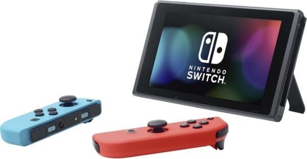 Nintendo switch - color azul neón/rojo neón - Imagen 2