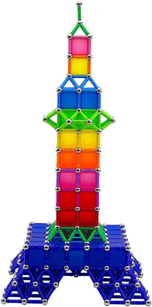 Jokooan Construcciones Magneticas 206PCS - Imagen 2