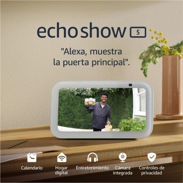 Echo Show 5 (Última generación) | Pantalla táctil inteligente con Alexa - Imagen 2
