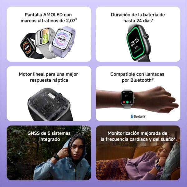 Xiaomi Redmi Watch 5 Silver Gray - Imagen 6