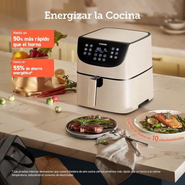 Freidora de aire cosori 1700W - Imagen 2