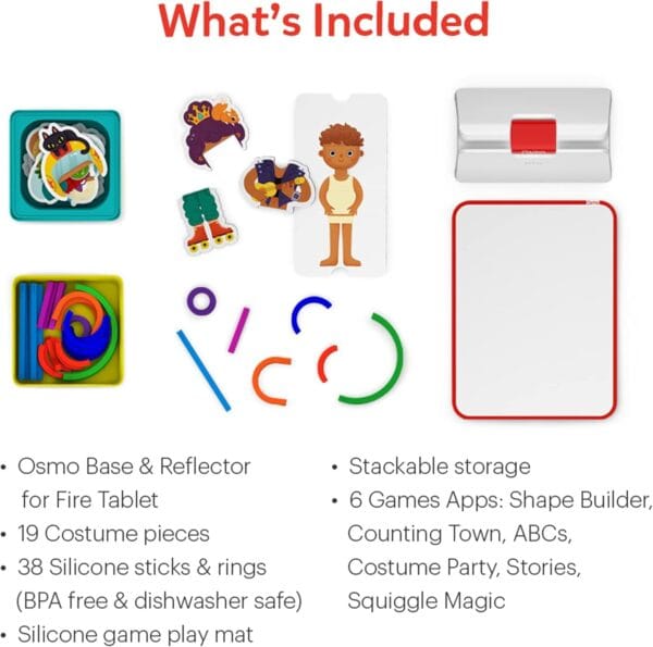 Osmo for Animales Little Genius Starter Kit Early Math Adventure - Imagen 4