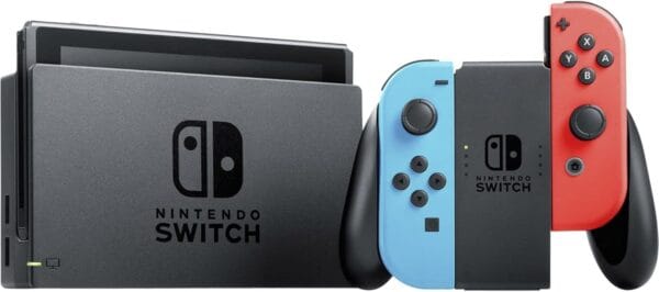 Nintendo switch - color azul neón/rojo neón - Imagen 3