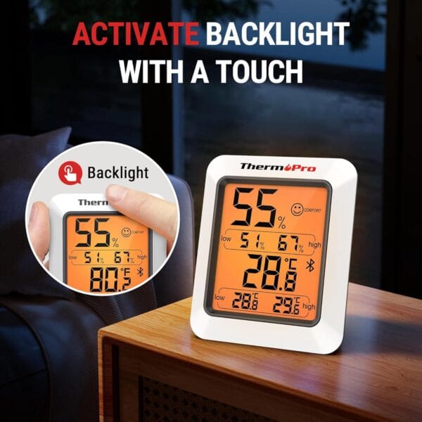 ThermoPro TP350 Higrómetro Bluetooth - Imagen 4