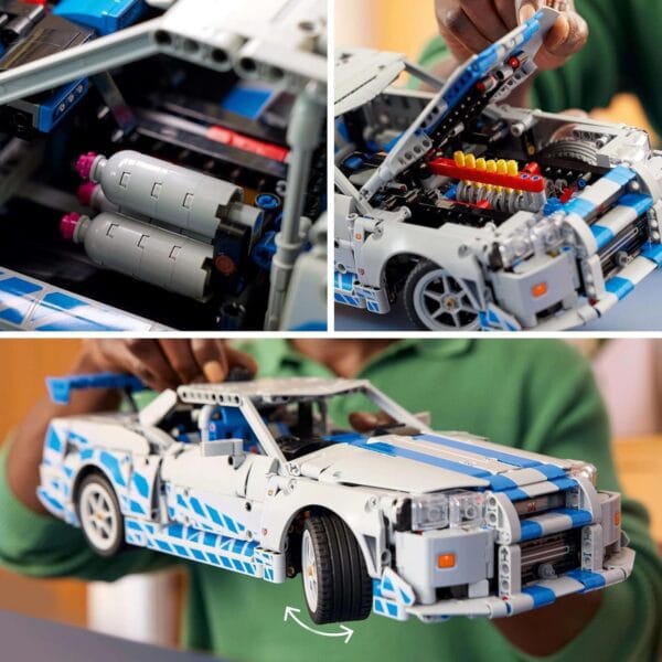 Nissan Skyline GT-R (R34) de 2 Fast 2 Furious - LEGO 42210 - Imagen 6