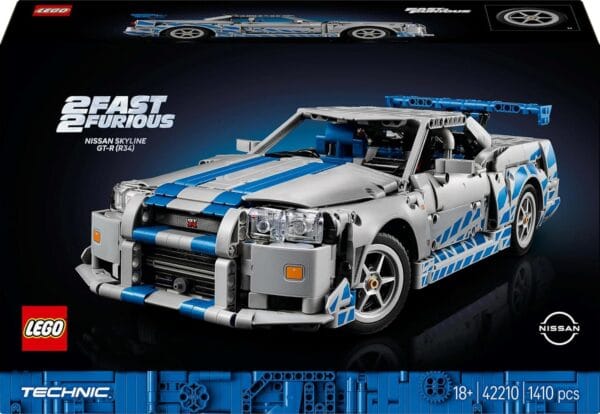 Nissan Skyline GT-R (R34) de 2 Fast 2 Furious - LEGO 42210 - Imagen 7