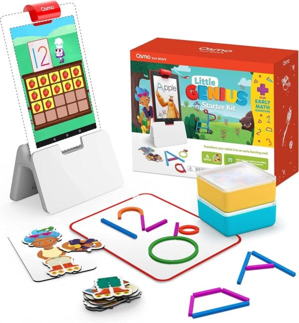 Osmo for Animales Little Genius Starter Kit Early Math Adventure